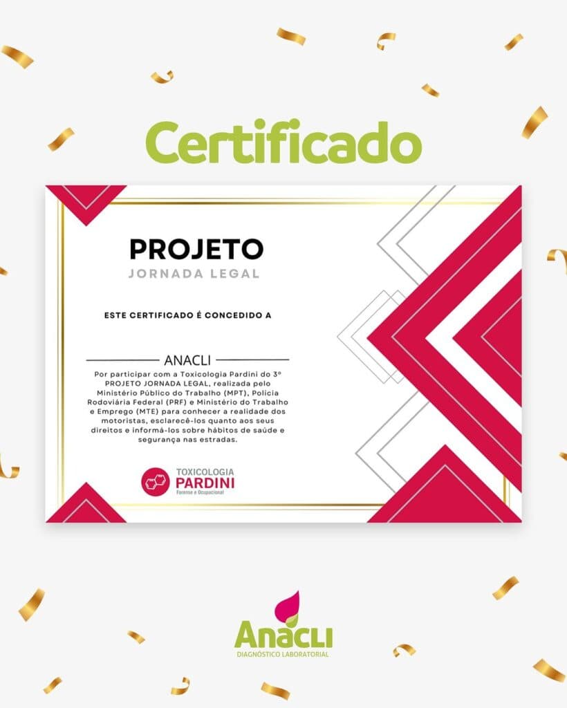Anácli recebe Certificado de Excelência