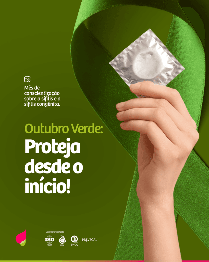 Outubro Verde: conscientização sobre a sífilis e a sífilis congênita