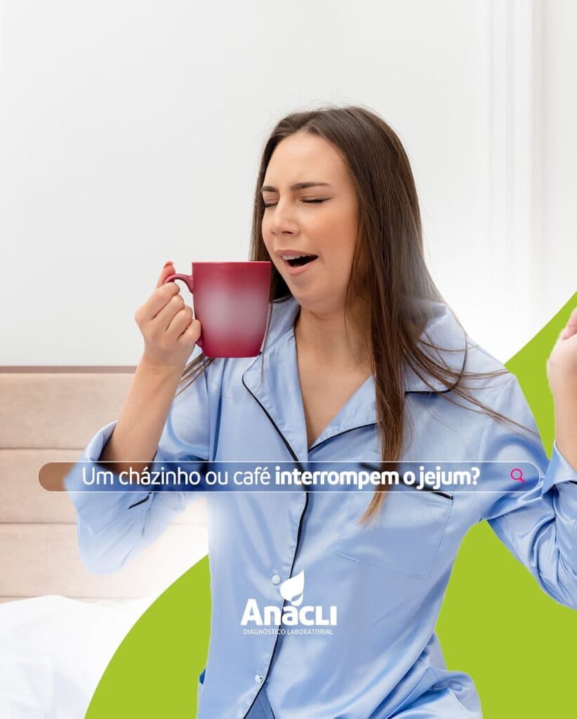 Será que um simples chá quebra o jejum antes de um exame de sangue?