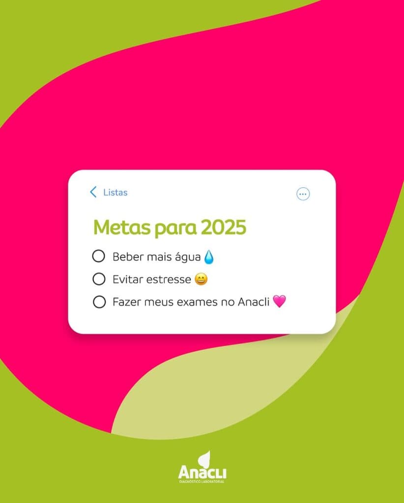 Metas para 2025: cuide da sua saúde e bem-estar